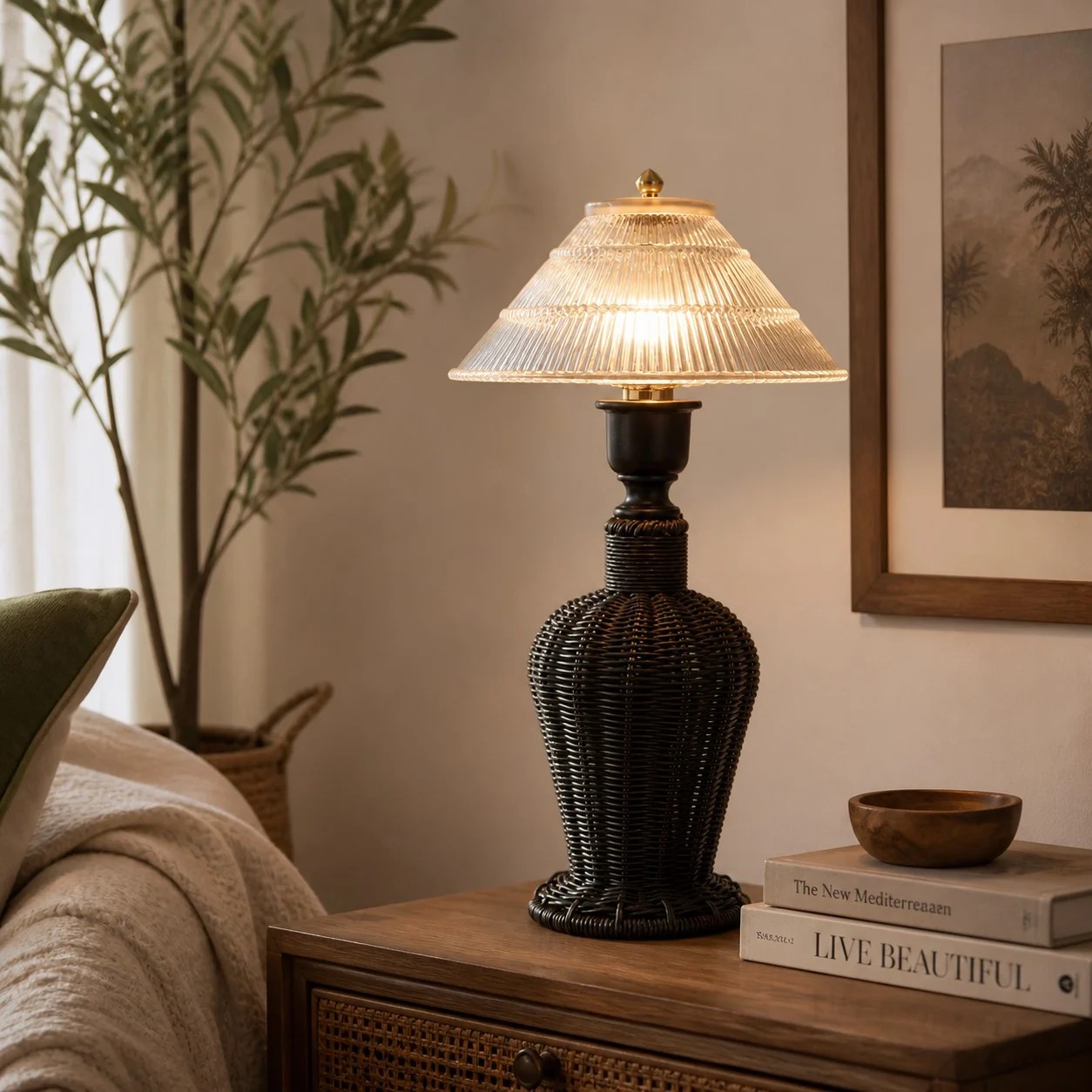 Gemaakt voor rustige hoekjes, warme materialen en een ontspannen avondstyling.