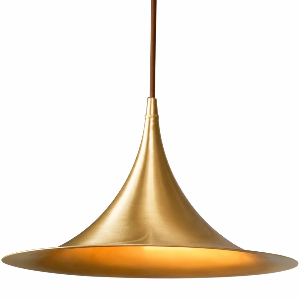 Suspension parapluie en laiton, format 30 cm